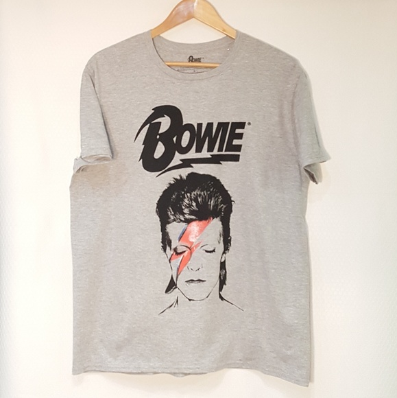 David Bowie Graphic Tee Retro Concert 